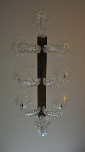 Italian Glass Chandelier