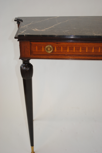Italian Console with Noir Saint Laurent Marble Top