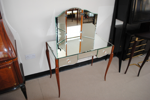 Art deco mirrored Dressing Table