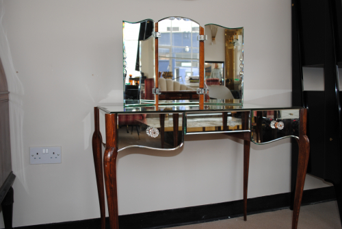 Art deco mirrored Dressing Table