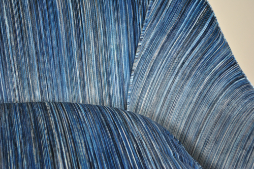 Sculpted Sofa in Romo Velvet