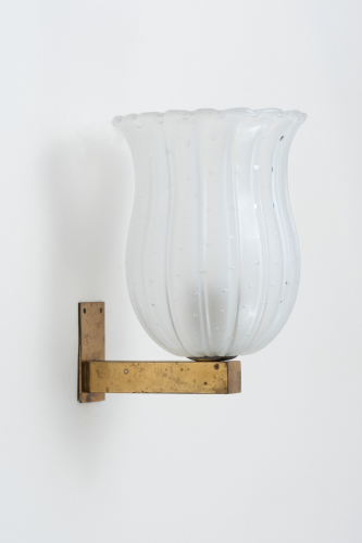 Pair of Venini wall lights