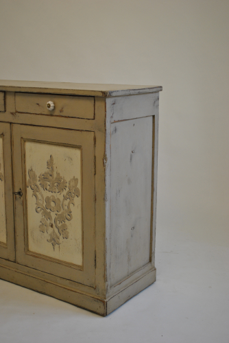 19th Century Painted Cupboard
