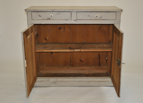 19th Century Painted Cupboard
