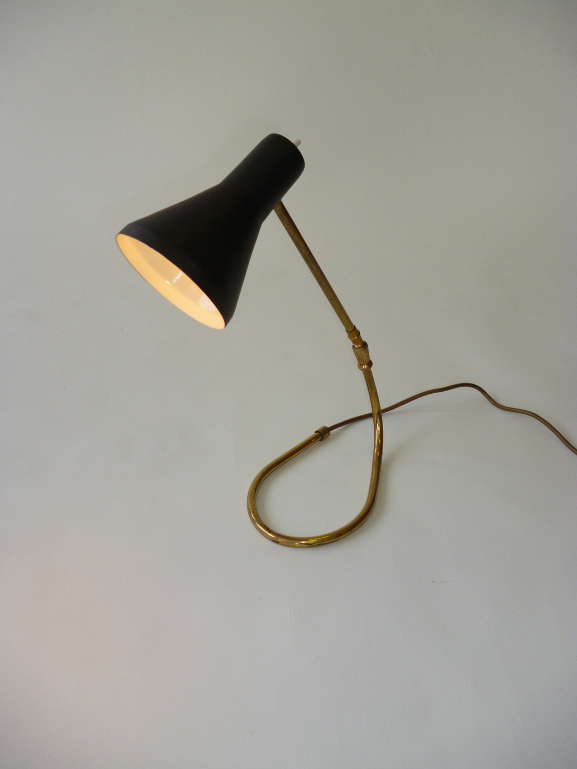 Black Lacquered Desk Lamp