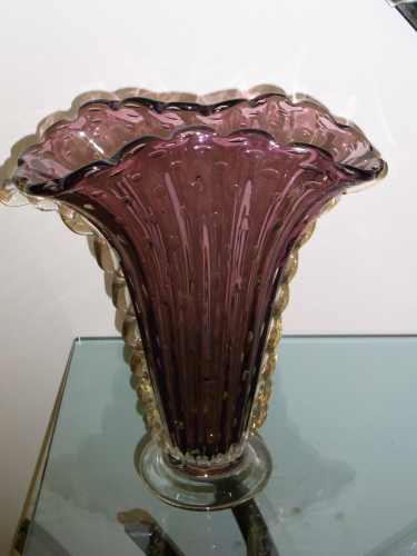 1960`s Toso Murano Vase