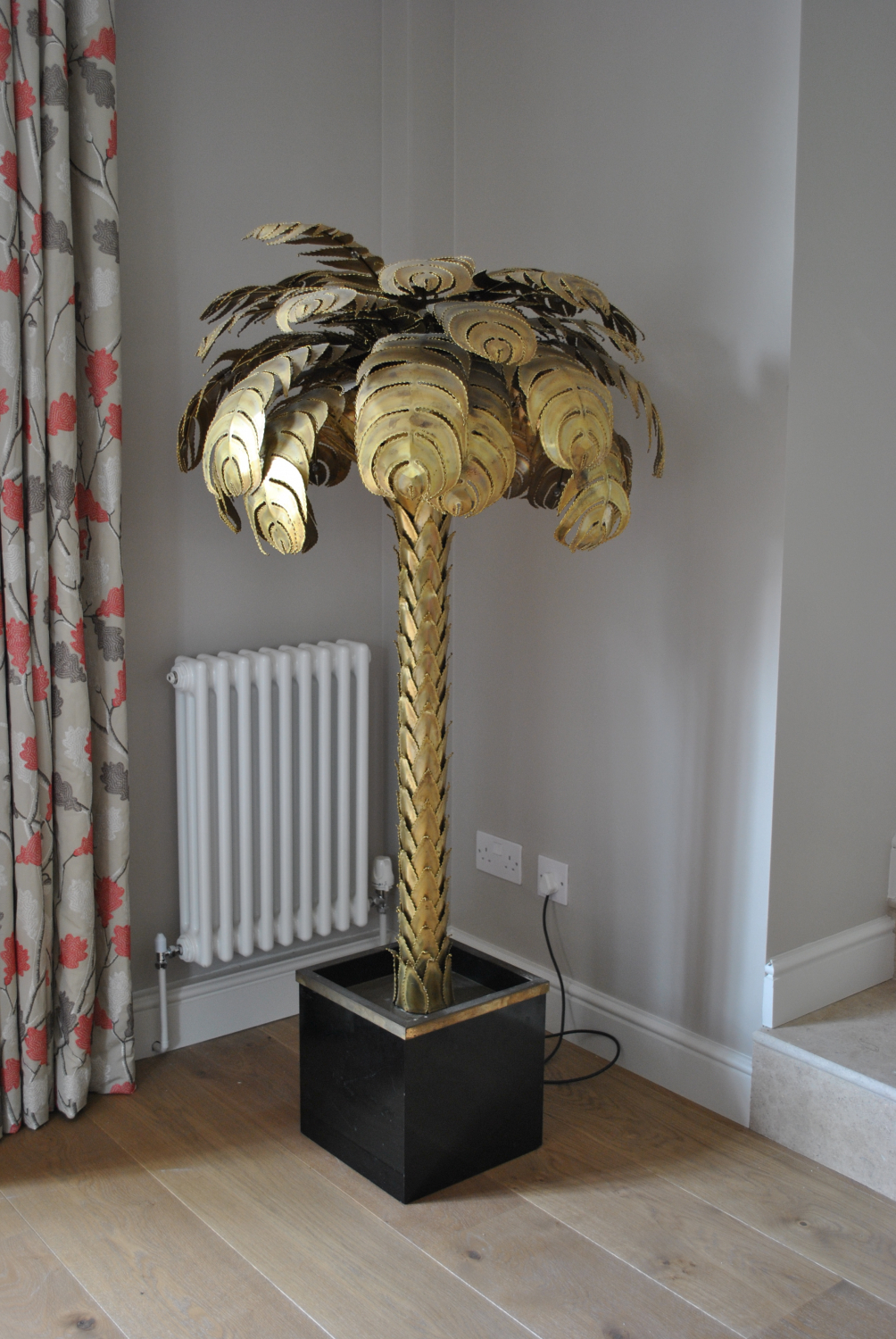 Brass Palm Light