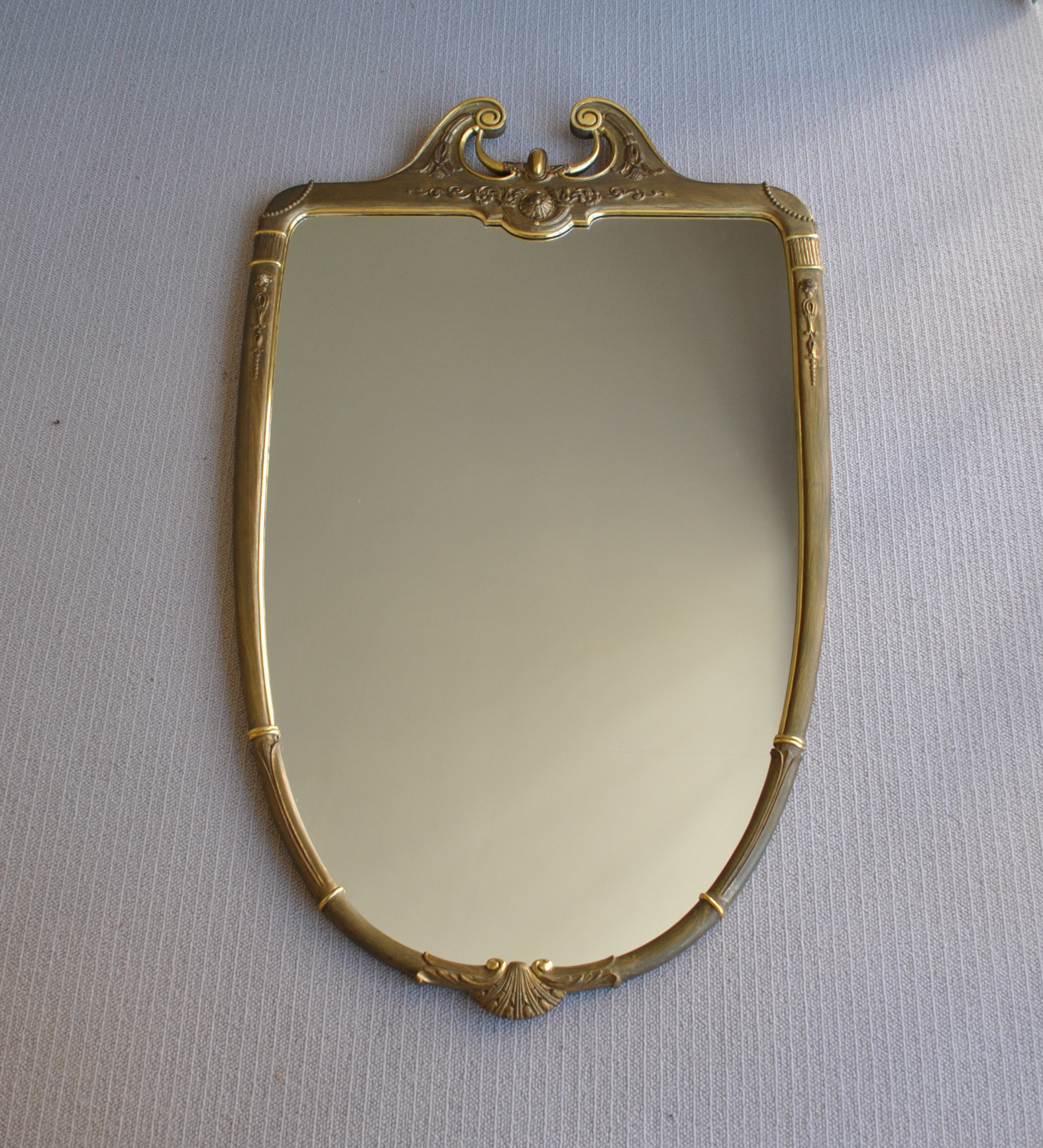 Gilt / Bronze Painted Mirror