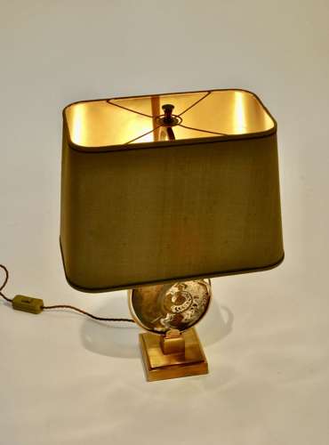 Ammonite Fossil Table Lamp