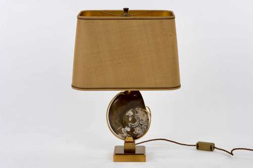 Ammonite Fossil Table Lamp