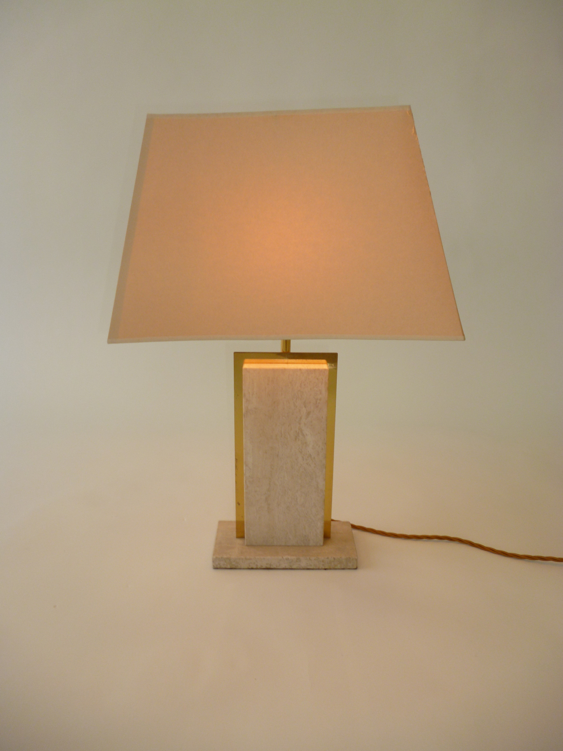 Travertine Lamp