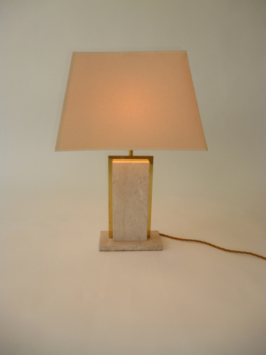 Travertine Lamp