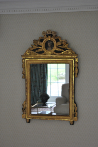 Carved Giltwood French Mirror