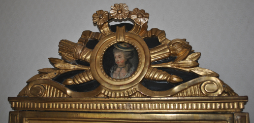 Carved Giltwood French Mirror