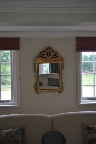 Carved Giltwood French Mirror