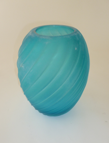 Blue Scavo Vase