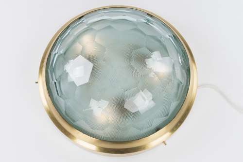 Hexagonal Crystal Ceiling Light