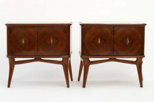 Pair of Italian bedside tables