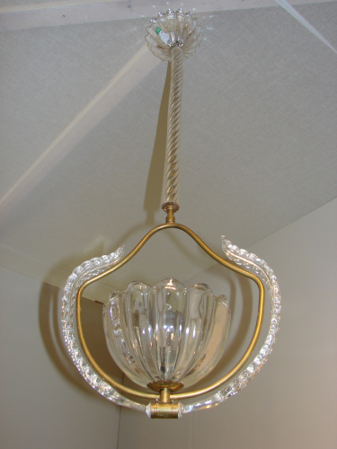 Barovier Venini Murano Chandelier 1930`s