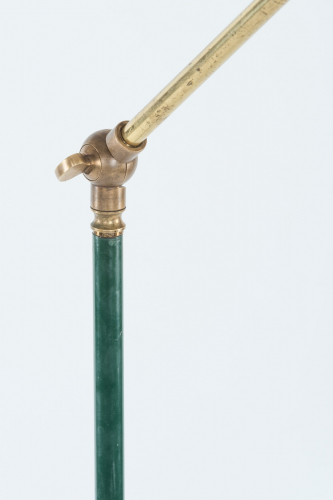 Lacquered floor lamp