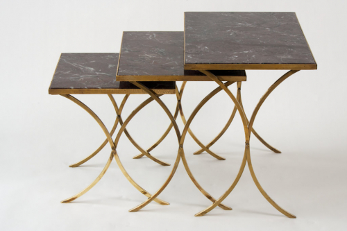 Brass Nest of Tables