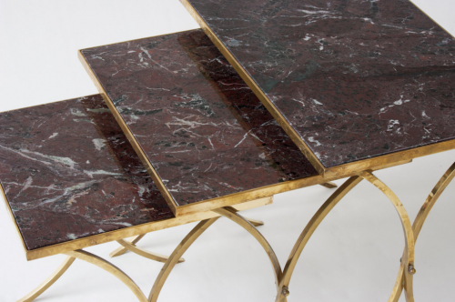 Brass Nest of Tables