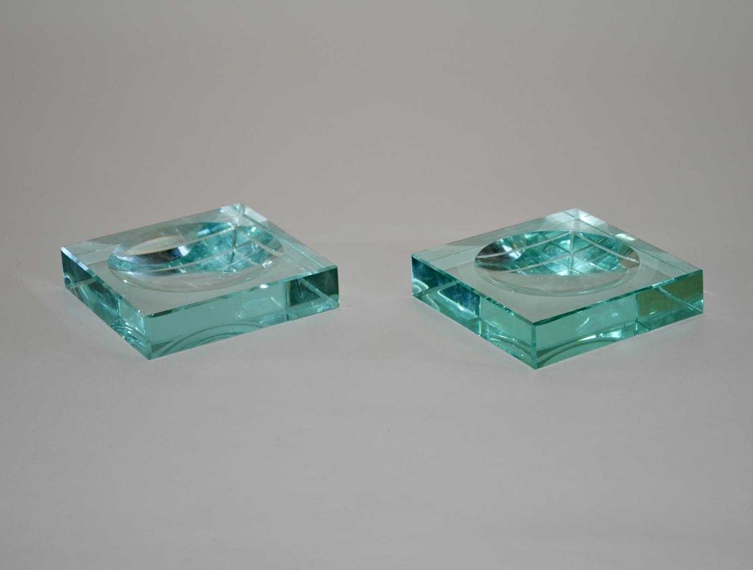 Pair of Glass Dishes