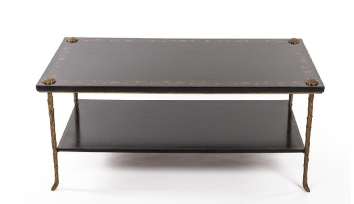 Black lacquer and Gilt Coffee Table