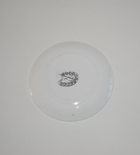 Set of porcelain coasters