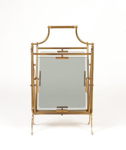 Brass magazine rack