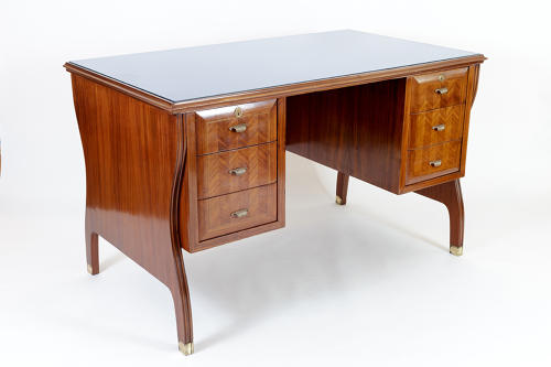Italian Mid-Century Rosewood Desk