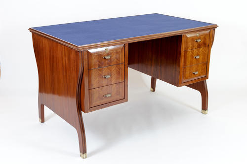Italian Mid-Century Rosewood Desk
