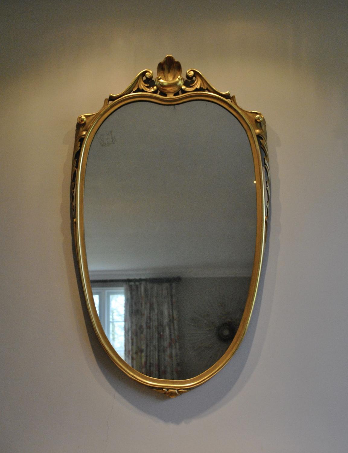 Carved Italian Gilt Mirror