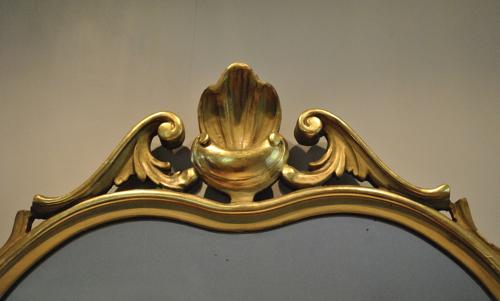 Carved Italian Giltwood Mirror