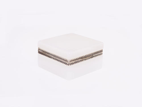 Opaline Square Boxes