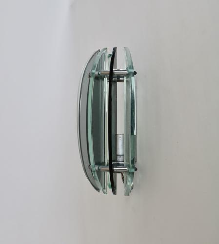 Selection of pairs of coloured wall lights