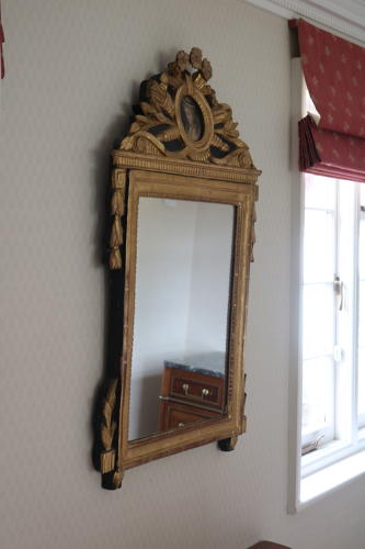 Carved Giltwood French Mirror