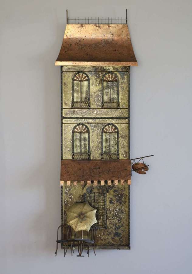 Curtis Jere Cafe sculpture