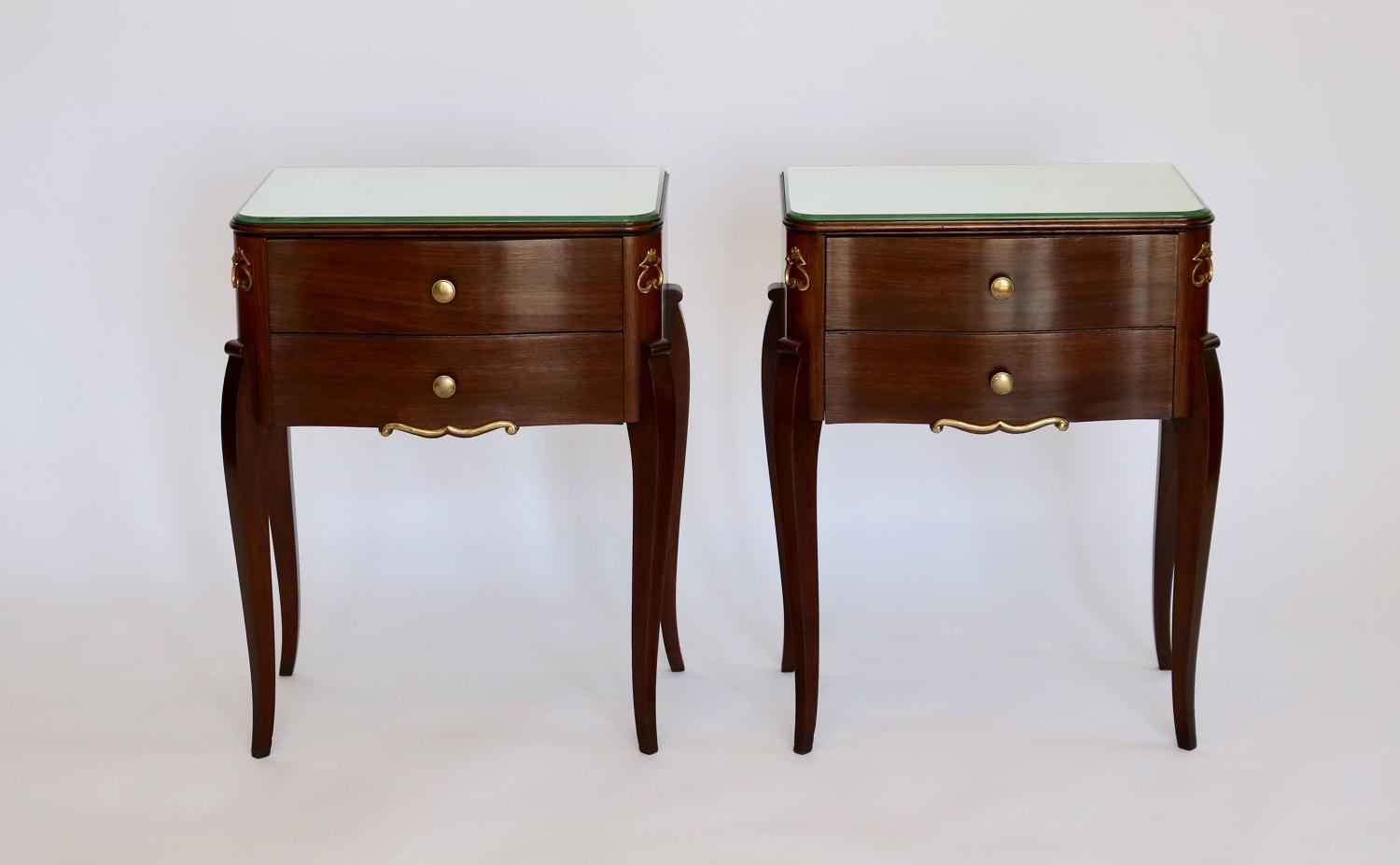 Pair of French Art Deco bedside tables