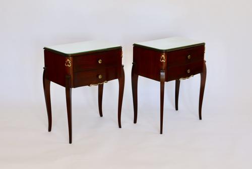 Pair of French Art Deco bedside tables