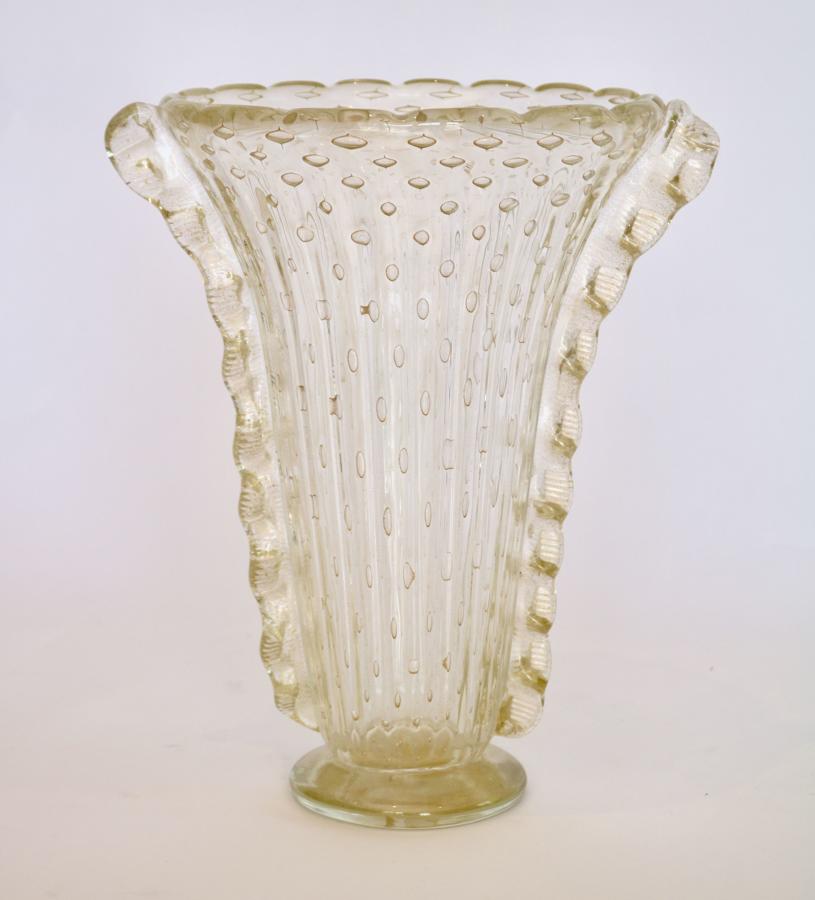 Murano Bullicante vase