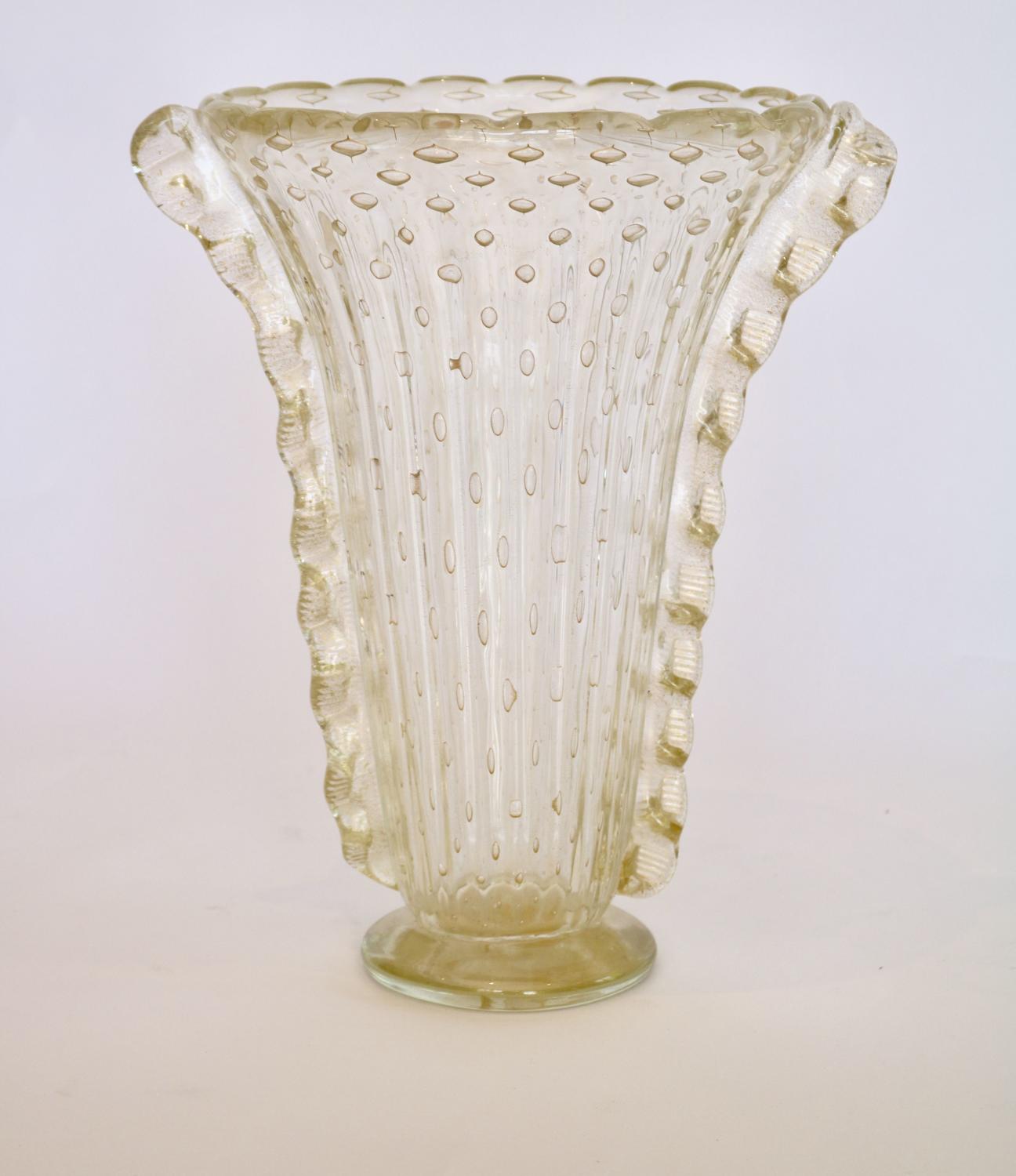 Murano Bullicante vase
