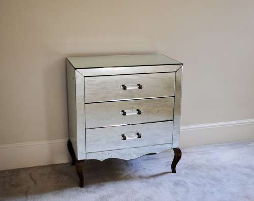 Art Deco Mirrored Chest of Drawers