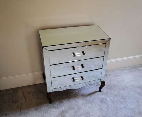 Art Deco Mirrored Chest of Drawers