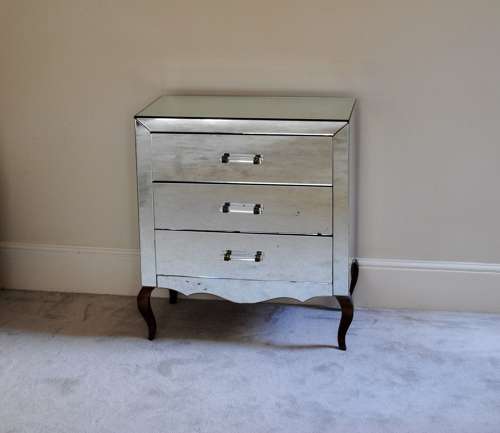 Art Deco Mirrored Chest of Drawers