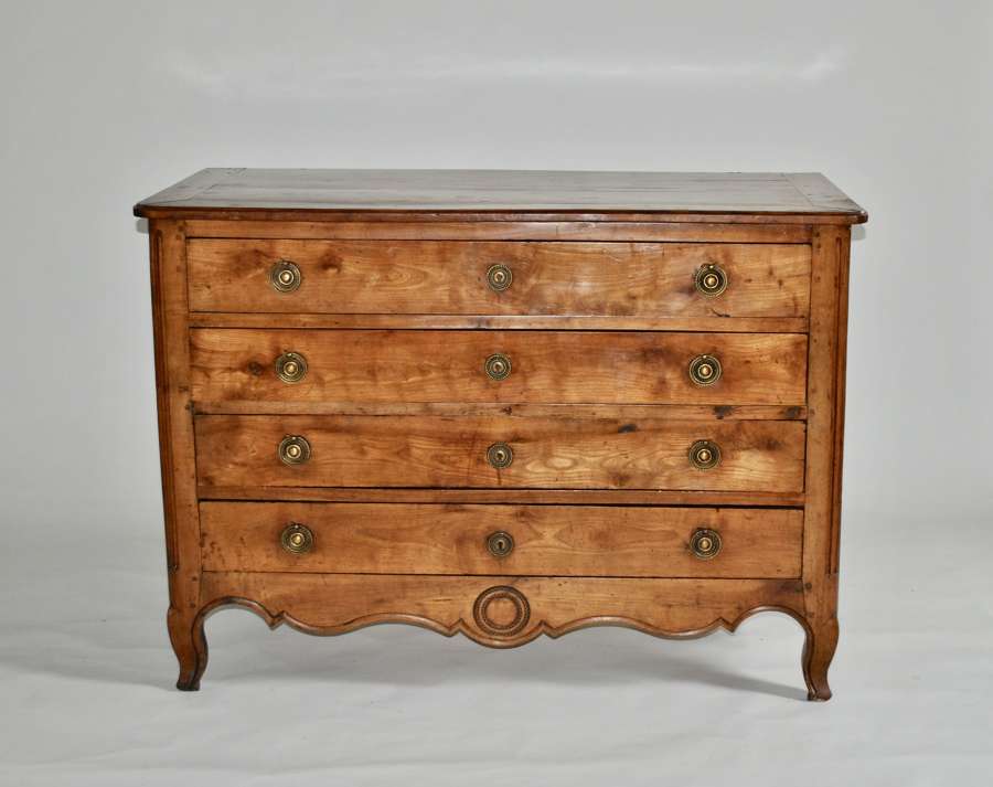 Early 19th Century French Cherrywood Commode