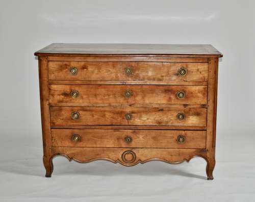 Early 19th Century French Cherrywood Commode