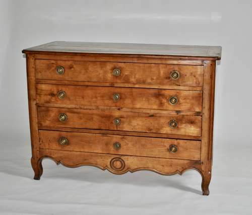 Early 19th Century French Cherrywood Commode