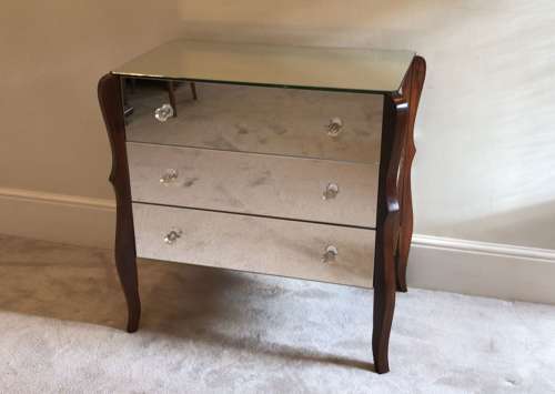 Art Deco Mirrored Chest of Drawers