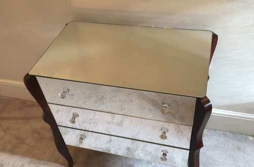 Art Deco Mirrored Chest of Drawers